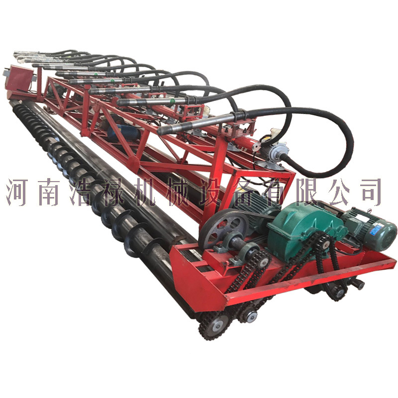 混凝土路面摊铺排阵一体机 三、四辊轴8个6个5个10个振捣棒摊铺机