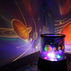 Starry sky, colorful projector, night light, lamp, Birthday gift