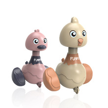 卡通萌萌按压式小鸭小鸡摇摆总动员回力惯性玩具婴儿赠品玩具
