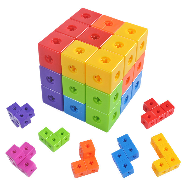 Cross-Border Hot Supply of Kidsren's Enlightenment Soma Cube Building Blocks Tangram Cube Assembled Building Block Toys Cross-Border Hot Supply of Kidsren's Enlightenment Soma Cube Building Blocks Tangram Cube Assembled Building Block Toys