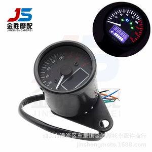 Motosiklet retro modifikasiya mexaniki odometr LCD çoxfunksiyalı yağ ölçən CG Tianjun Universal