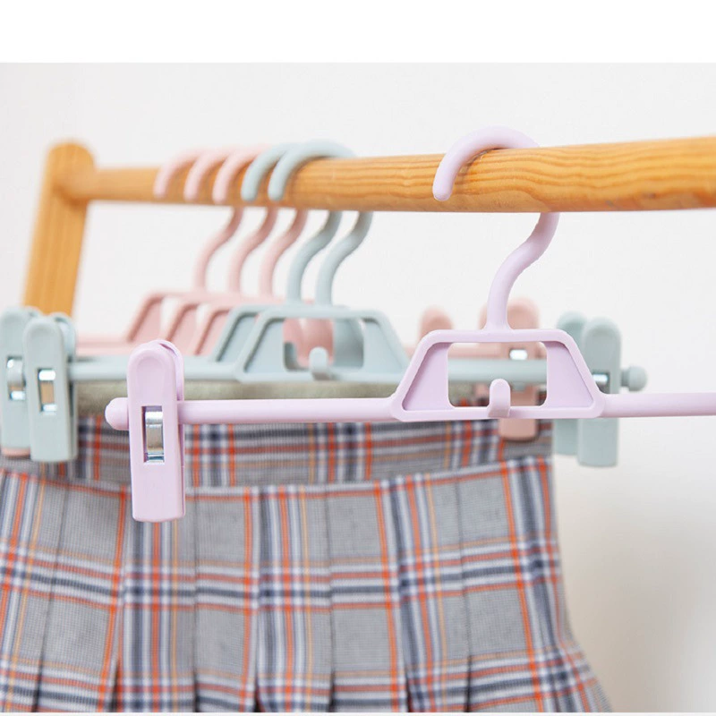 Pant Hanger Universal Storage System, Non-Slip Clip Bars, Space-Saving 2.5–25.5 cm