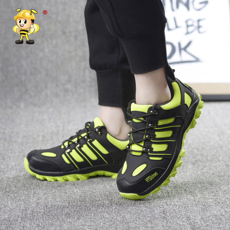 Anti-Smashing zapatos de protección transpirables zapatos de protección de cuatro estaciones bajos de los hombres anti-Smashing zapatos de protección de seguridad anti-perforación