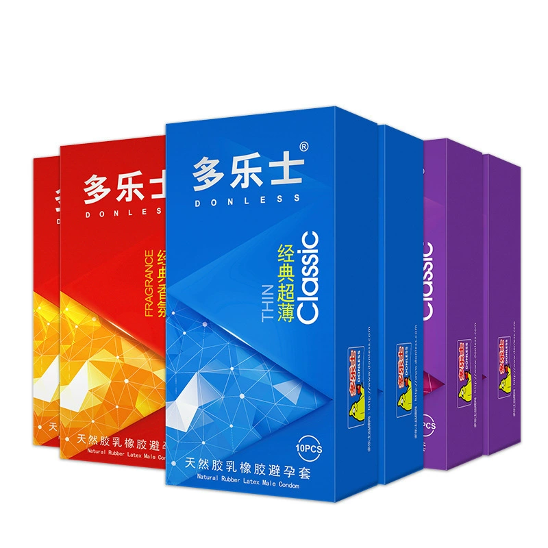 Durais condom classic series floating -point fragrance ultra -thin condom Lubrication one piece