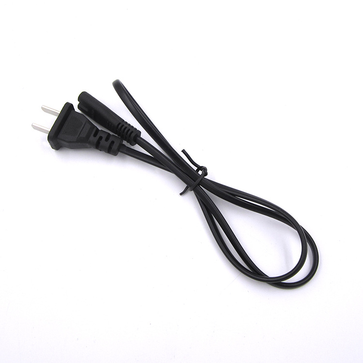 Máquina de afeitar estándar nacional cable de carga del dispositivo de Bola de Pelo cable de alimentación 8 de ocho caracteres de la cola enchufe de alimentación de alambre de resorte