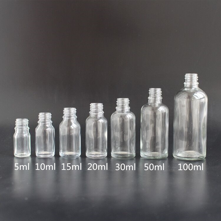 30ml白色精油瓶 5ML-100ml精油分装瓶15ml 30ml 50ml透明精油瓶