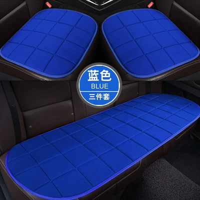 Seat cushion, seat cover: Seat 3 Generation Hair Office - blue-three-piece-set