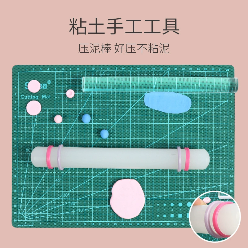 Children's creative toy, space plasticine, ultra light clay with accessories, tools set