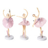 Bring a base ballet girl dance beautiful girl princess birthday cake dessert dessert ornament doll three -piece