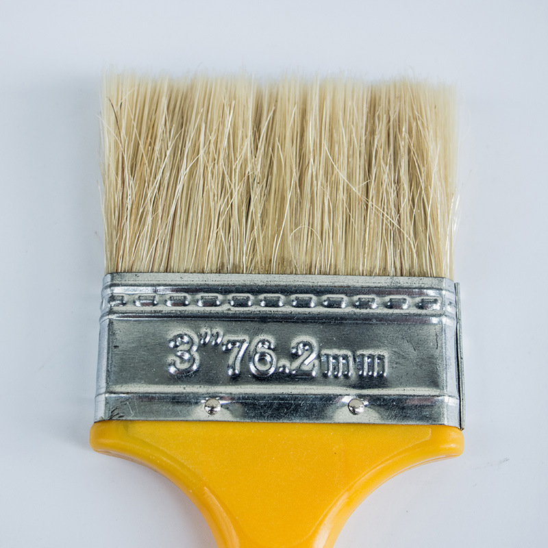 Cepillo de cerdas con mango de plástico Antong Cepillo de pintura para sienes de cerdo encolado Cepillo de sienes de cerdo de pelo largo engrosado Cepillo de herramienta de eliminación de polvo de polvo