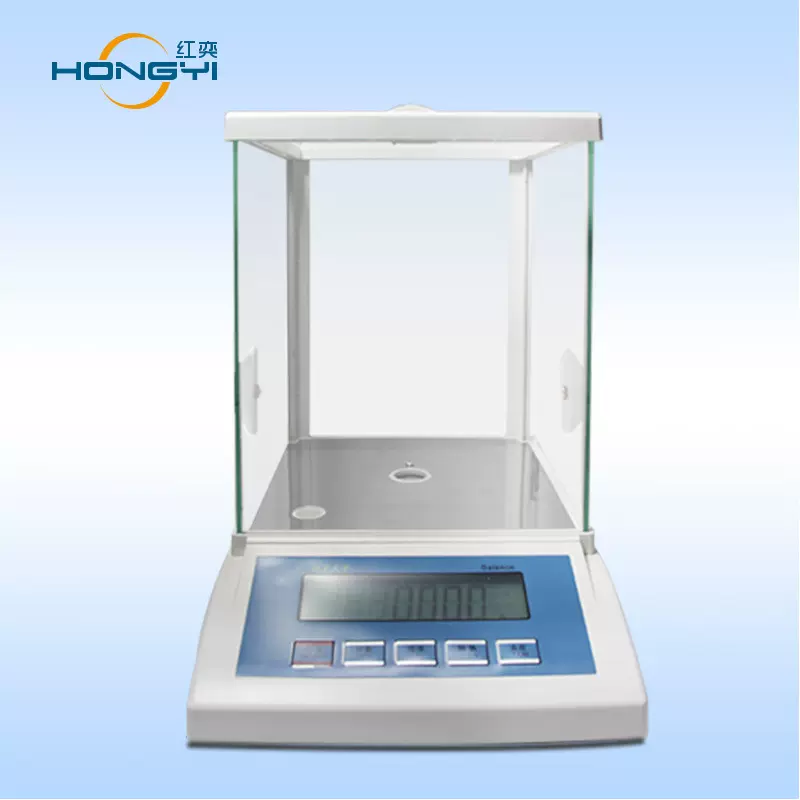 工厂红奕电子分析天平 0.001g1mg千分之一高珠宝实验室电子秤