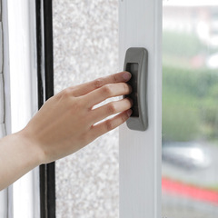 Plastic sliding door handle without punching glass window paste auxiliary handle strong adhesive sliding door handle