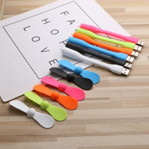 Wholesale USB mini portable handheld fan desktop computer small fan power bank suitable for small fans