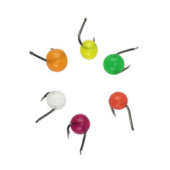 Fish Lure Jelly Fishing Bait Fishing Particle Hook Crucian Carp Grass Fishing Beads Fishing Explosive Continuous Beads Bite-Through Pill Bait