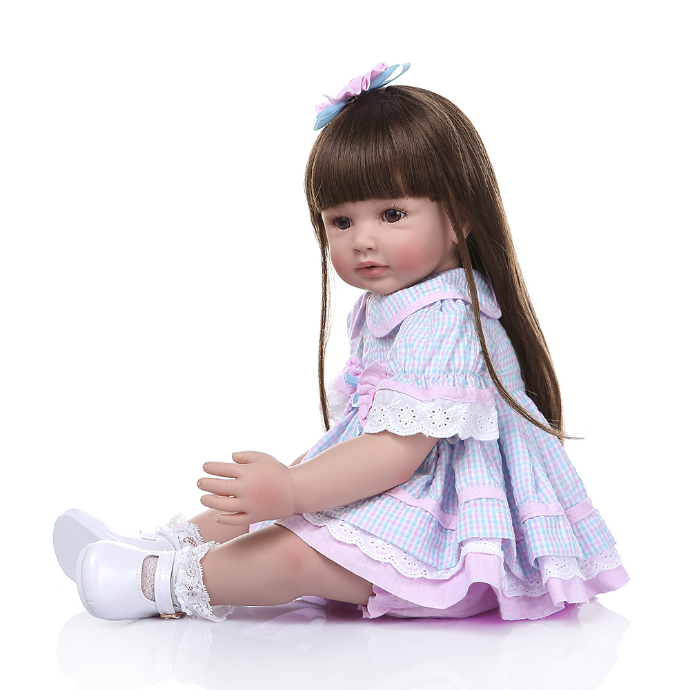 AliExpress Venta caliente transfronteriza e-commerce suministro 60cm princesa muñeca azul mar nicho productos