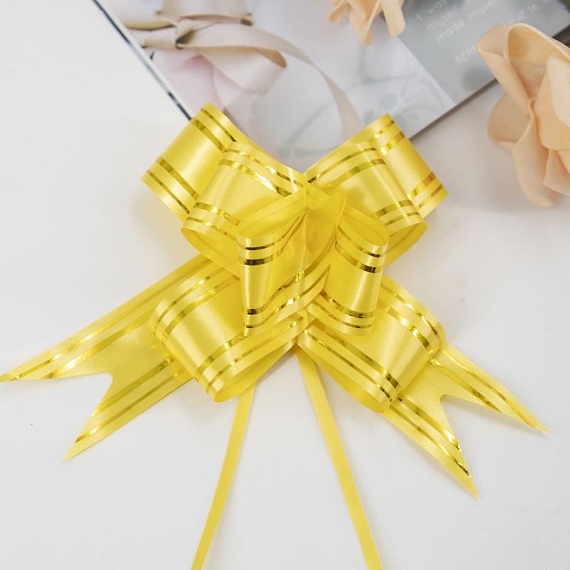 30mm borde dorado guirnalda amarillo un paquete