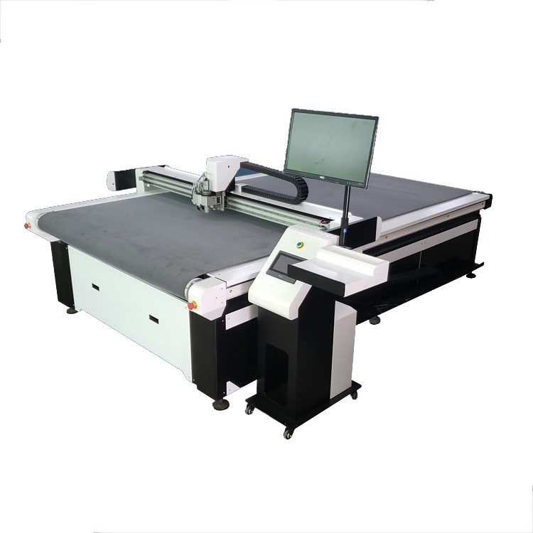 供应 诚飞新款 广告行业 不干胶切割机 KT板切割机 振动刀打样机