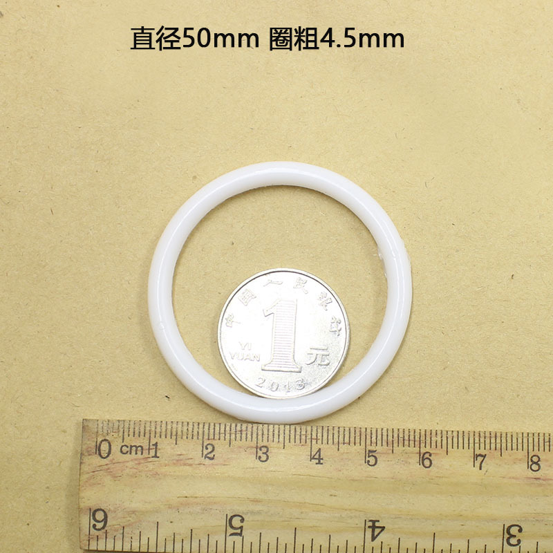 Diy boda sueño colector plástico blanco anillo diámetro del alambre PP material de protección del medio ambiente 50-350mm