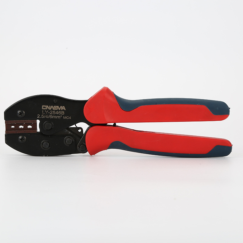 沃玛工具LY-2546B手动棘轮式端子压接钳光伏太阳能端子压线钳