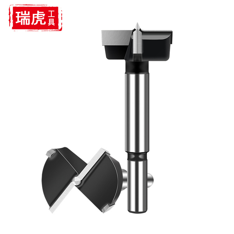 专业级木工开孔器 桌面木板门锁铰链手电钻打孔器圆柄15-60mm