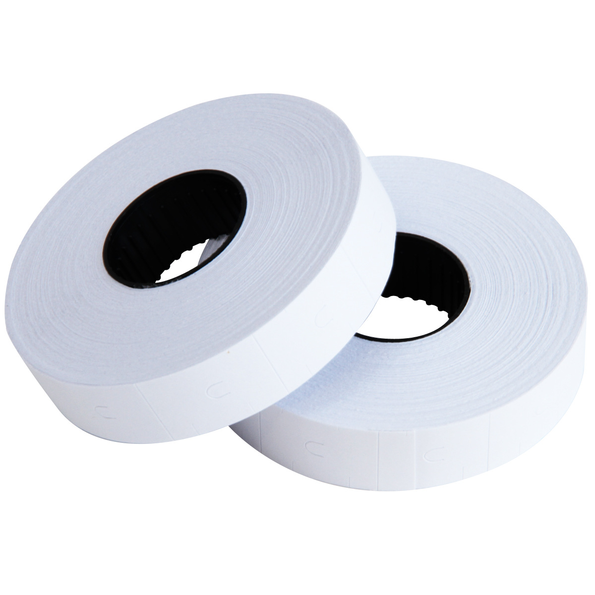 Deli 3209 papel de precios de doble fila papel de precios blanco 10 rollos adecuados para 7505 máquina de precios papelería de oficina