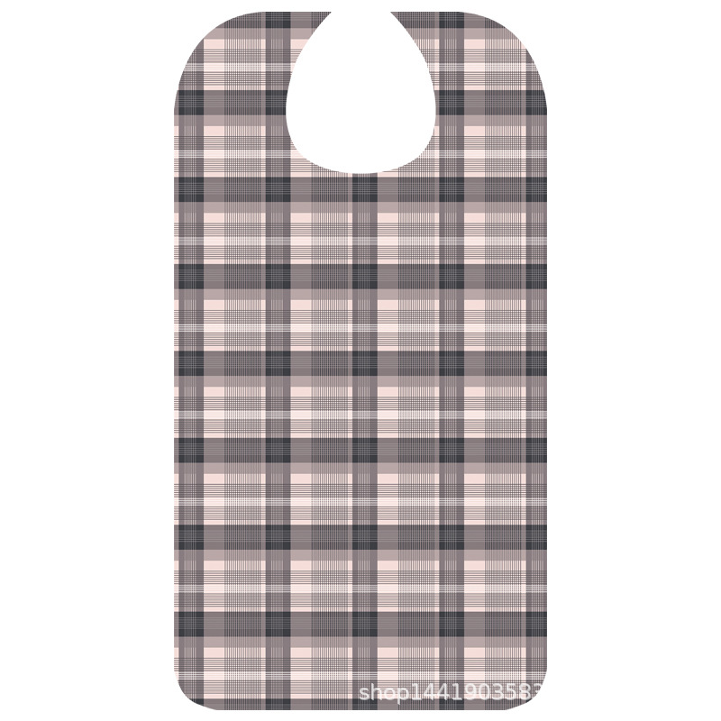 Babero babero de ancianos babero adulto babero de alimentos ancianos anti-fouling fabricante a prueba de fugas en stock suministro de logotipo imprimible