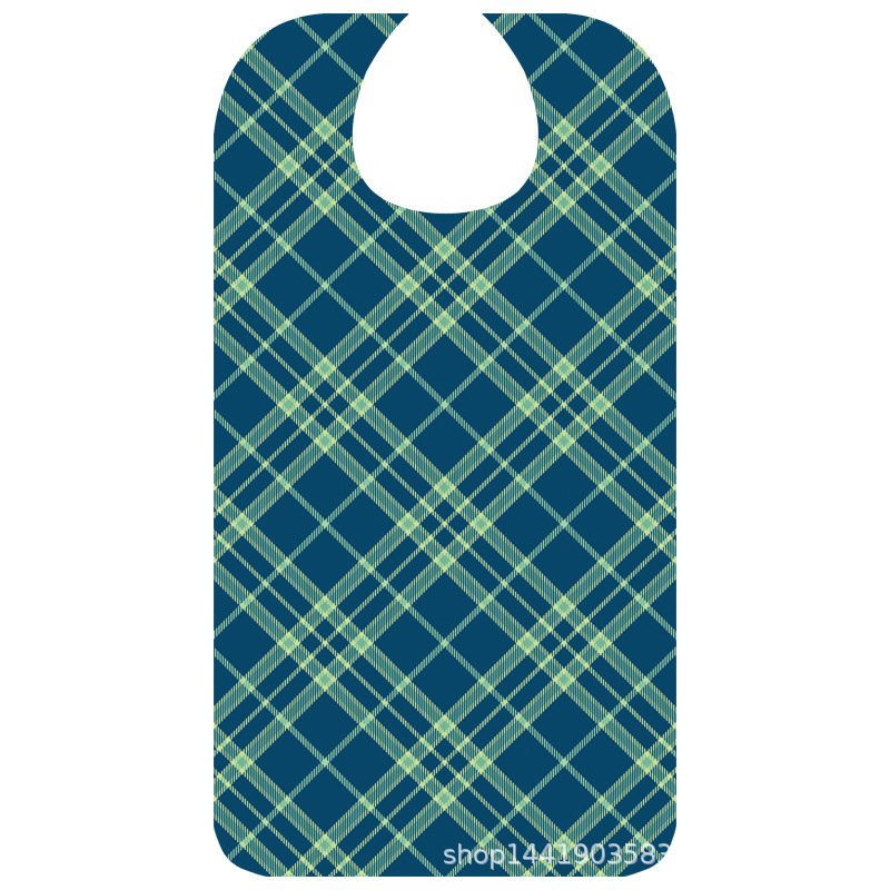 Babero babero de ancianos babero adulto babero de alimentos ancianos anti-fouling fabricante a prueba de fugas en stock suministro de logotipo imprimible