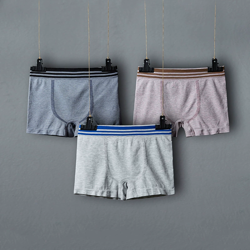 Boxer briefs, comfortable breathable underwear, city style — 5 colors, size avg (80–160)