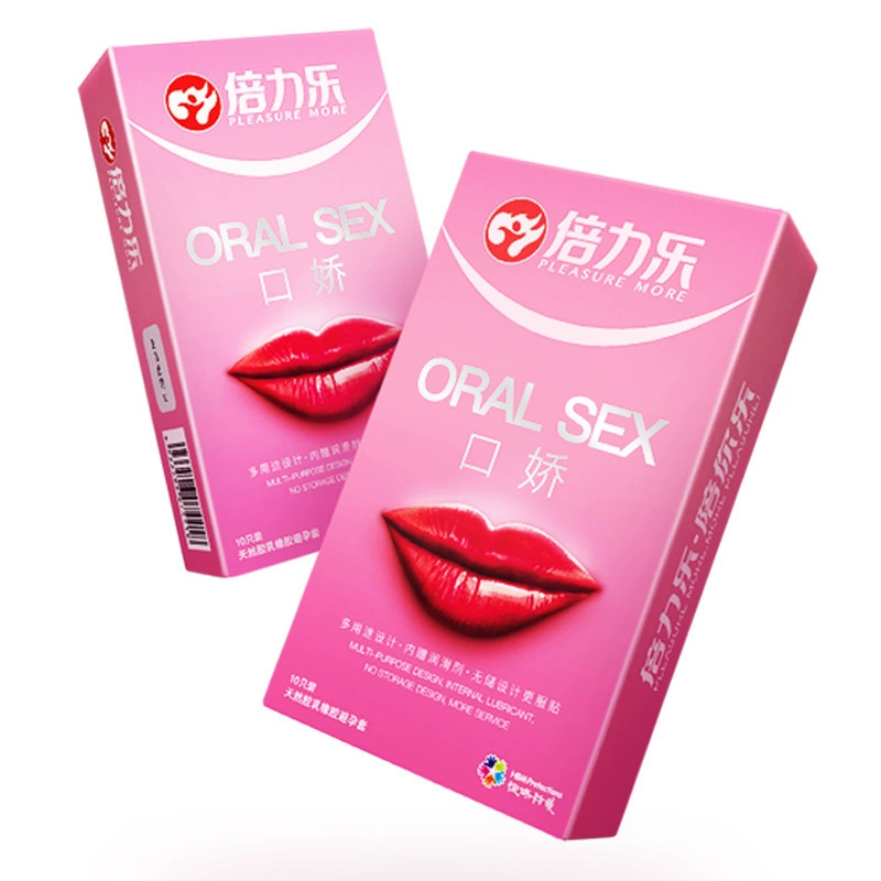 倍力乐 [第二代口交套 口娇多用安全套 10只装 水蜜桃口味 一件代发]