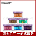LUNDBORLY定型发蜡发泥彩色透明定型发蜡膏跨境外贸供应