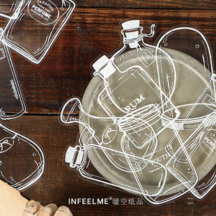 Infeel.Me PET����͸���N�� ��������ϵ�� ���s�֎�DIY�ز��N 3��