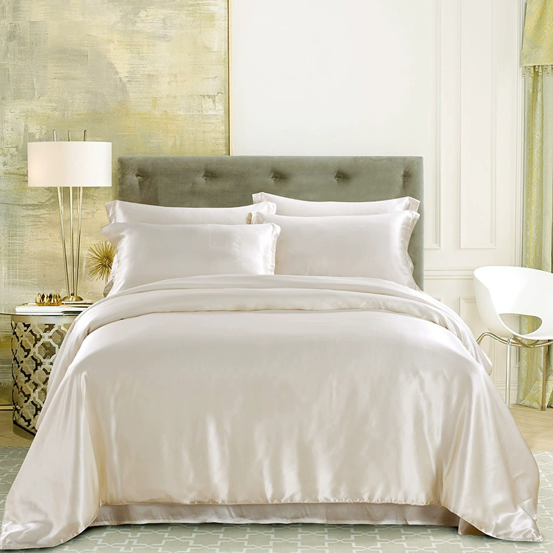 Silk duvet cover, bedspread
