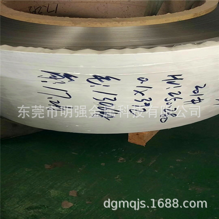 厂家直销SUS304不锈钢带 超薄精密不锈钢带304无磁不锈钢带库存足