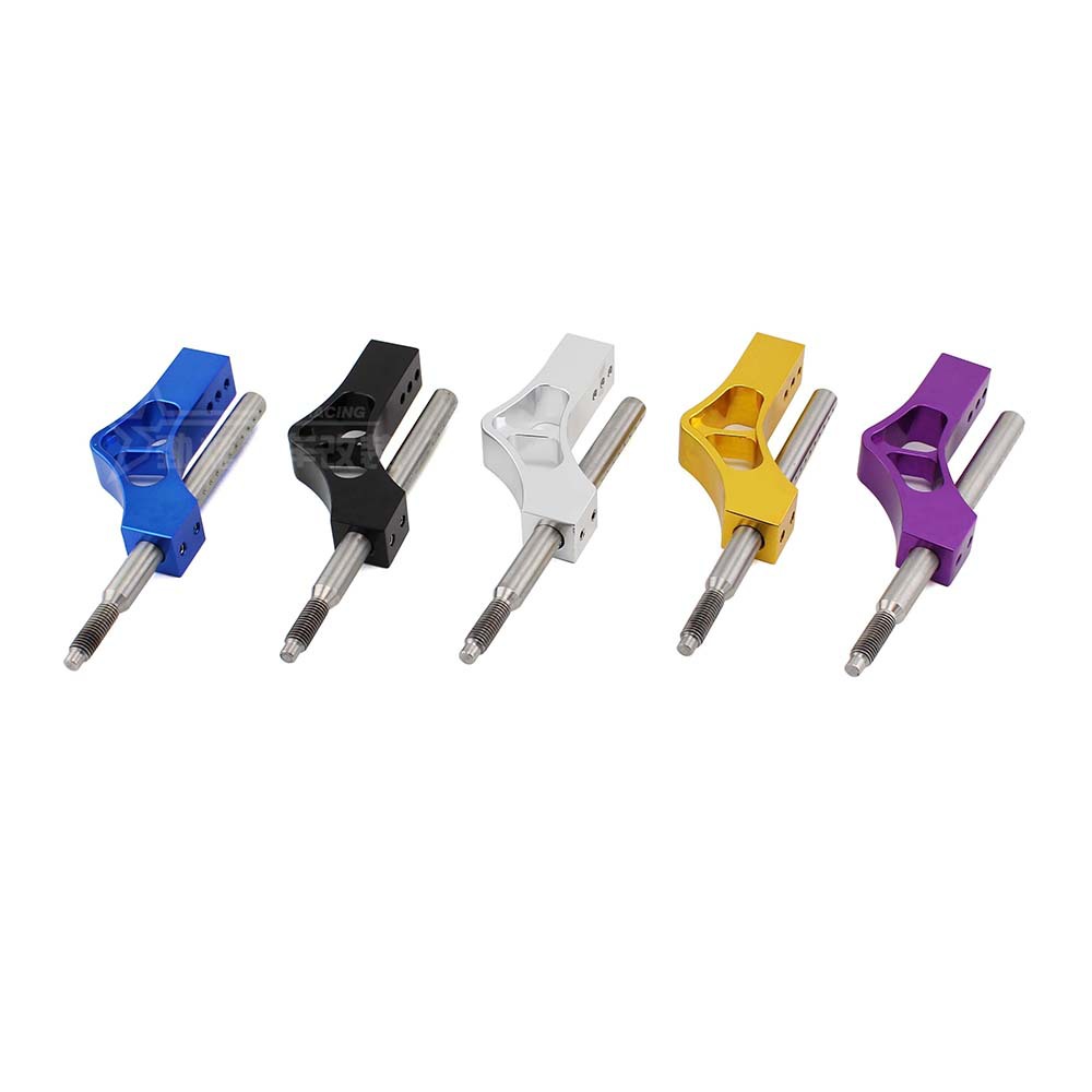  Palanca de cambios ajustable y extensible, barra universal para autos modificados