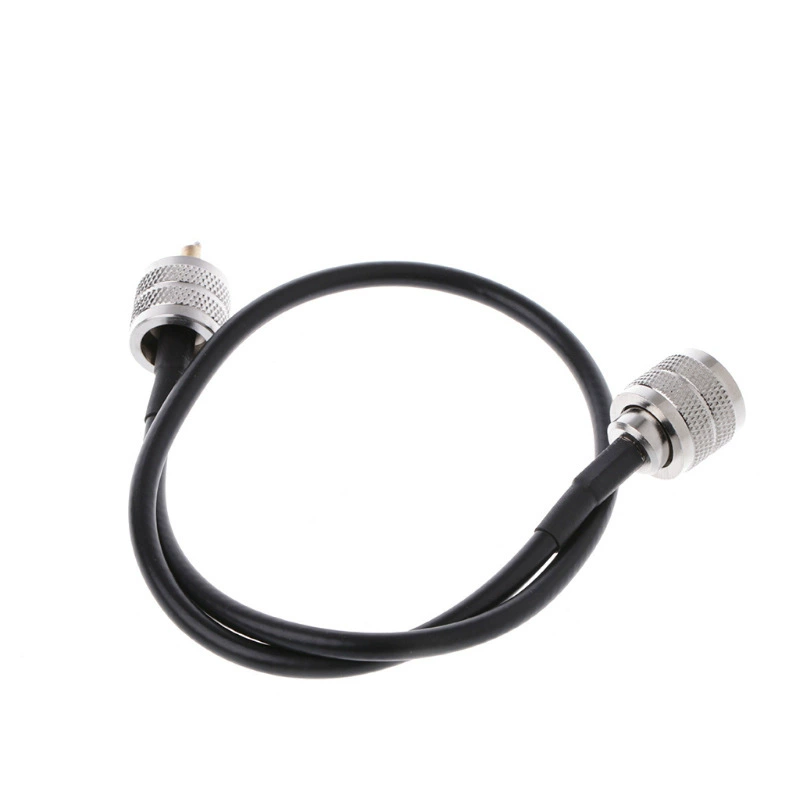 UHF поворотный разъем для проводки, UHF (PL259) на медном RG58, поворотный удлинительный кабель, длина по заказу