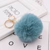 Demi-season fashionable keychain, bag, plush pendant, wholesale