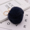 Demi-season fashionable keychain, bag, plush pendant, wholesale