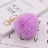 Demi-season fashionable keychain, bag, plush pendant, wholesale