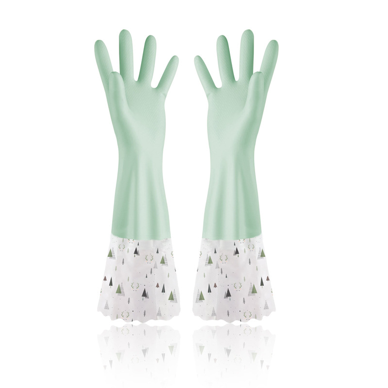 N-777 넓은 입 기모 노르딕 그린