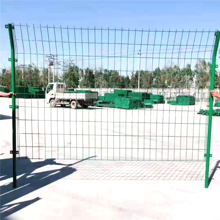 支持批发 带框护栏网 绿色铁丝网 护栏网隔离栅 工厂自营防攀爬