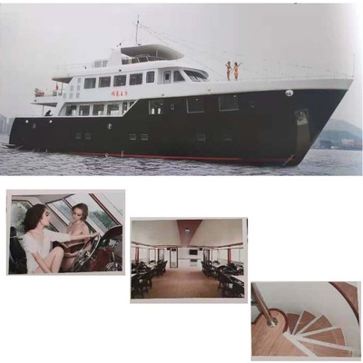 38米大遊覽觀光遠程商用船可租用客輪客船