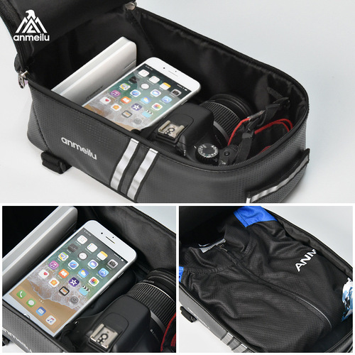 Cross-border driving package rear seat package electric bicycle carrier package rear shelf package mountain bike tail package riding camel bag equipment 