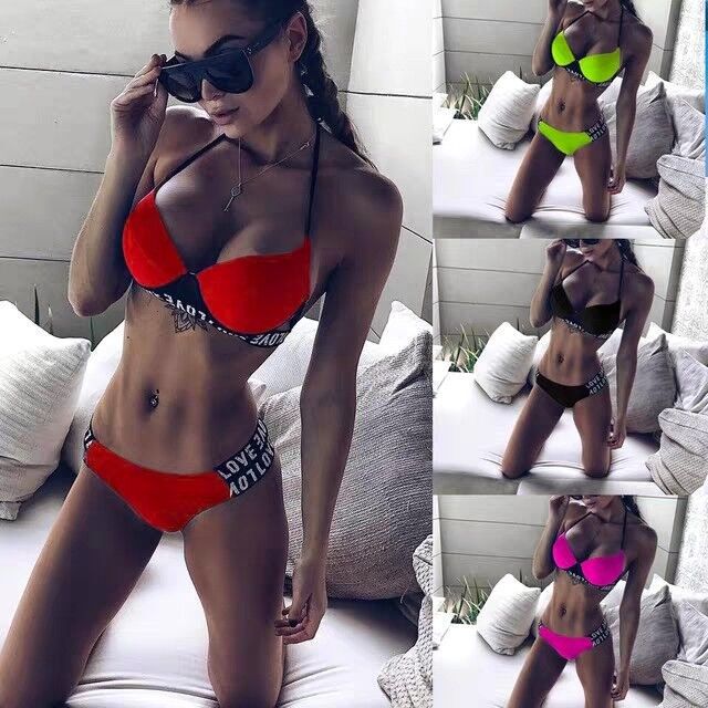 European and American New Color bikini Size Chest Steel Bracket Gathered Swimsuit Women's Hot Spring Swimsuit Seaside Vacation bikini European and American New Color bikini Size Chest Steel Bracket Gathered Swimsuit Women's Hot Spring Swimsuit Seaside Vacation bikini