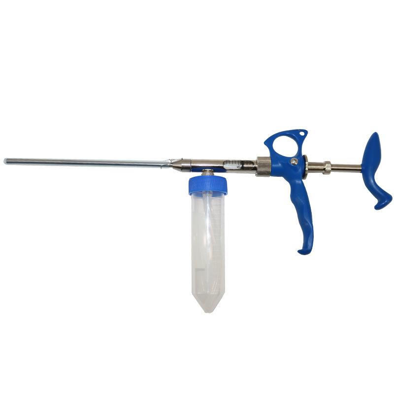 Pistola de inseminación continua para traje de conejo tubo de inseminación pistola de inseminación para colector de esperma de conejo para granja de conejo material alimentador de esperma artificial