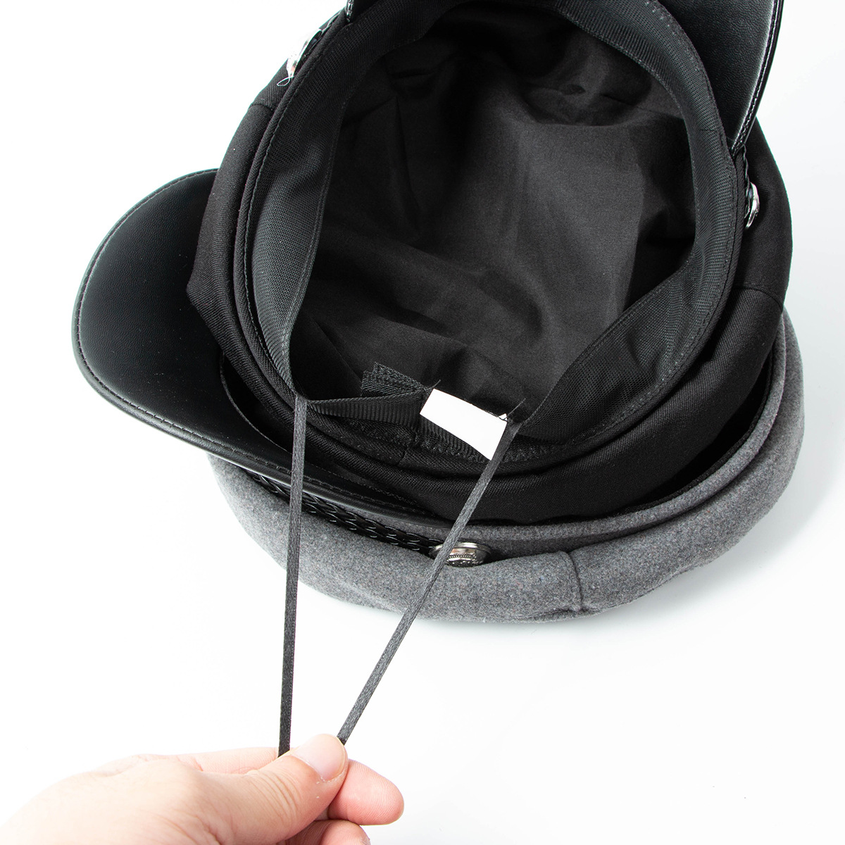 Cross-Border Autumn and Winter Woolen Beret Hat for Women, Casual Versatile Sailor Hat, British Retro Flat-Top Cap, Trendy