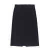 Knitted autumn demi-season girl's skirt, woolen long long skirt, 2023 collection, high waist