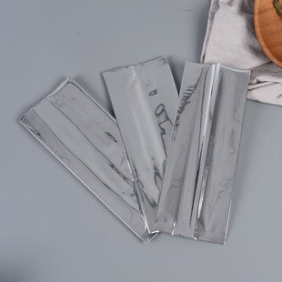Blank Non-printed Aluminized Tea Packaging Bag Flat Aluminum Foil Bag Food Pure Aluminum Composite Packaging Bag Can Be Formulated