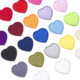 Simple Embroidered Cloth Sticker Computer Embroidered Stamp Fashion Multi-color Love Full Embroidered Heart Shape Clothes Decoration Patch Sticker Sticker