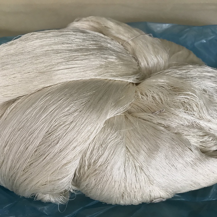 厂家供应 粘胶绢丝混纺纱线 60nm/2 绢丝55%R45% 绢粘纱