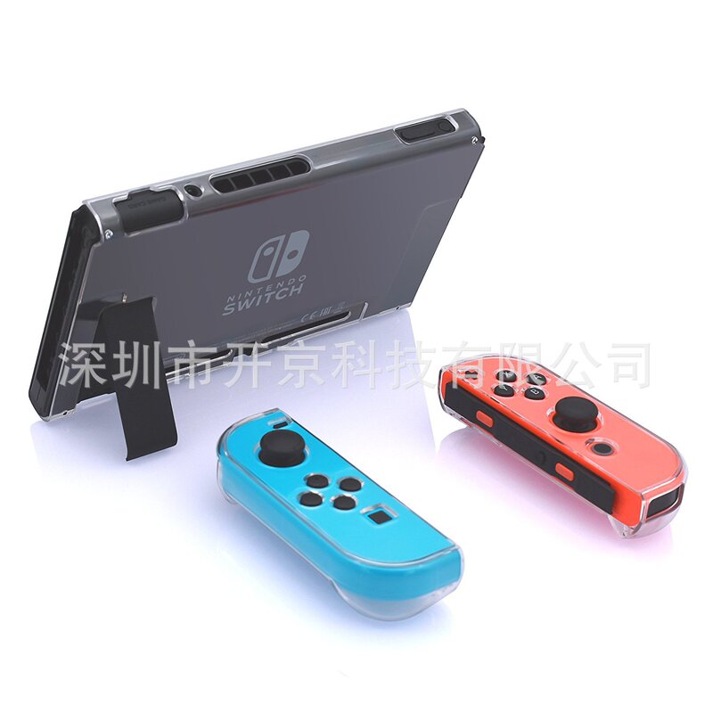 Suitable for Nintendo SWITCH Thin Game Machine NS Split Transparent Crystal Case Hard Shell